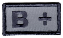 Ladda upp bild till gallerivisning, Blodgrupp - Patch med kardborre [Utgående produkt]